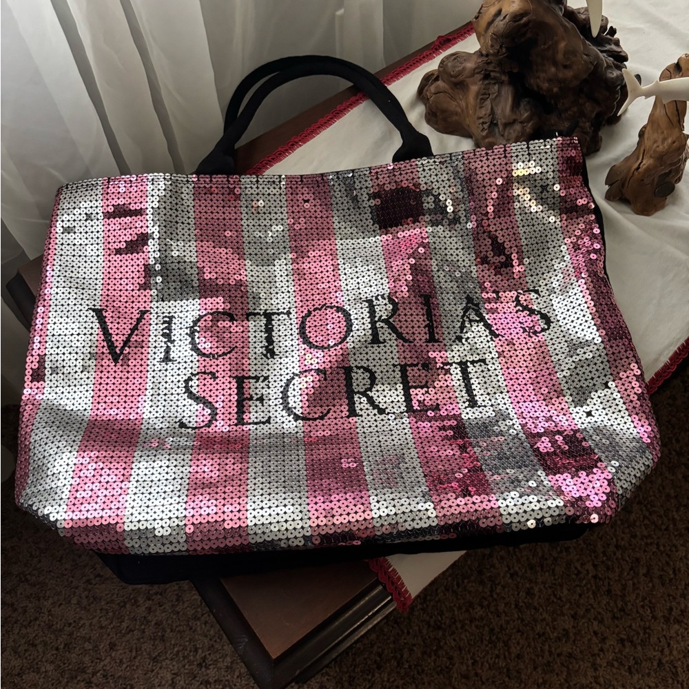 Victoria’s Secret sequin tote!